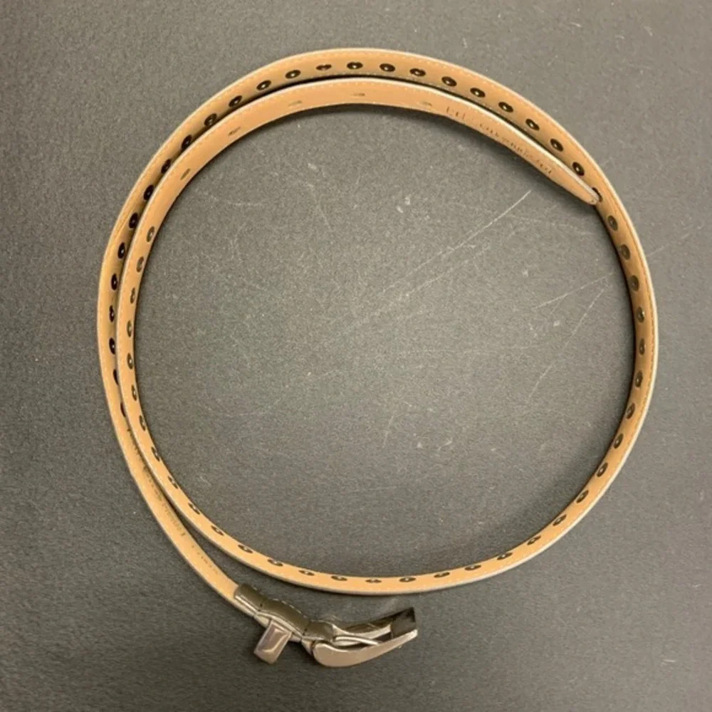 Fossil Metallic Studded‎ Leather Belt Large